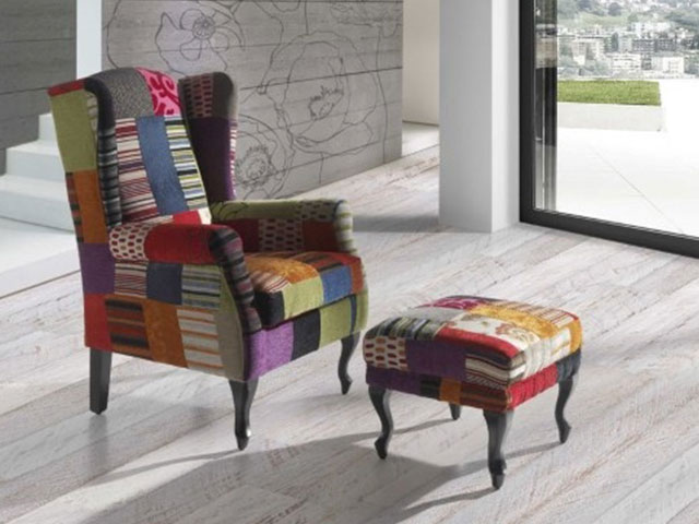 Teide, sillón patchwork