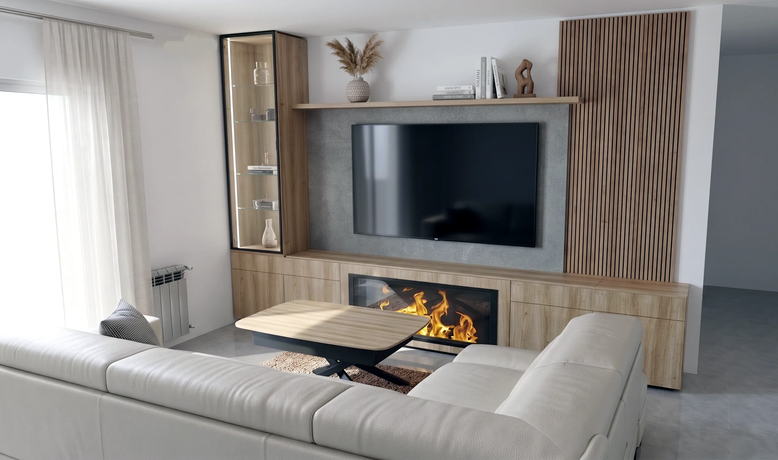 Fuego Contemporáneo y Diseño Modular